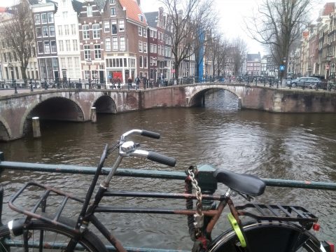Brug en kades Amsterdam