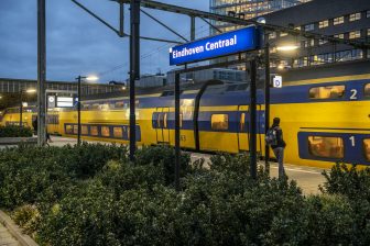 Trein op Eindhoven Centraal (bron: NS)