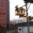 Spoorwerkzaamheden bovenleiding Den Bosch