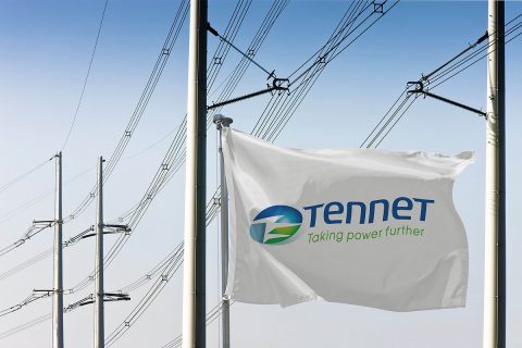 Vlag Tennet (foto: Tenett)
