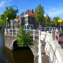 Afgesloten brug Delft. Foto: A. Straub