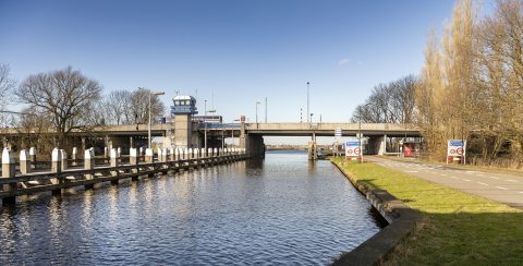 Locatie Kaagbruggen (foto: Rijkswaterstaat)