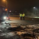 asfalt a1 ongeval amersfoort-noord